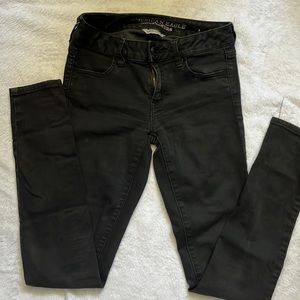 American Eagle Black Jegging